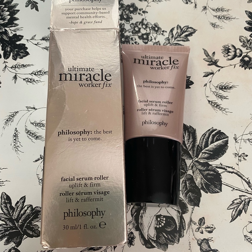 Philosophy facial serum roller
